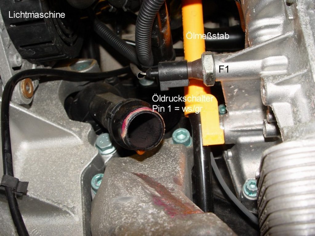 F1 - Oil pressure sensor 0.55 -
