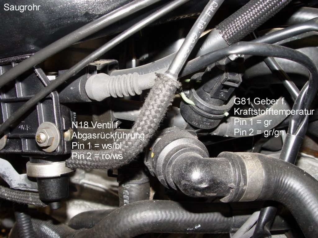 N 18 - valve exhaust gas recircu