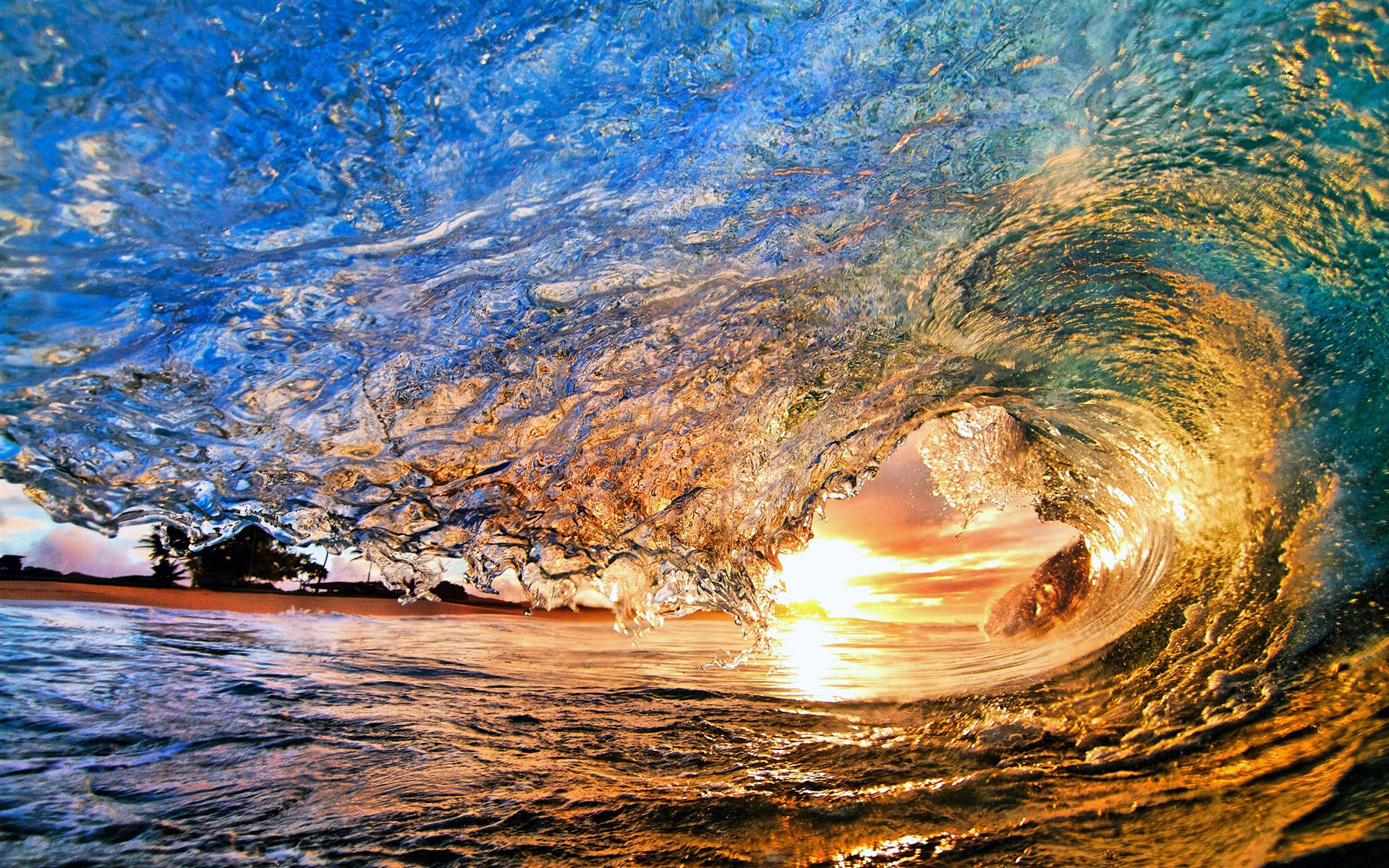 Under-the-sun-the-sea-waves-hd-w