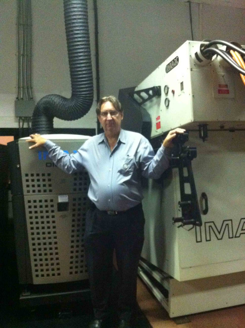 I at IMAX Projection Room