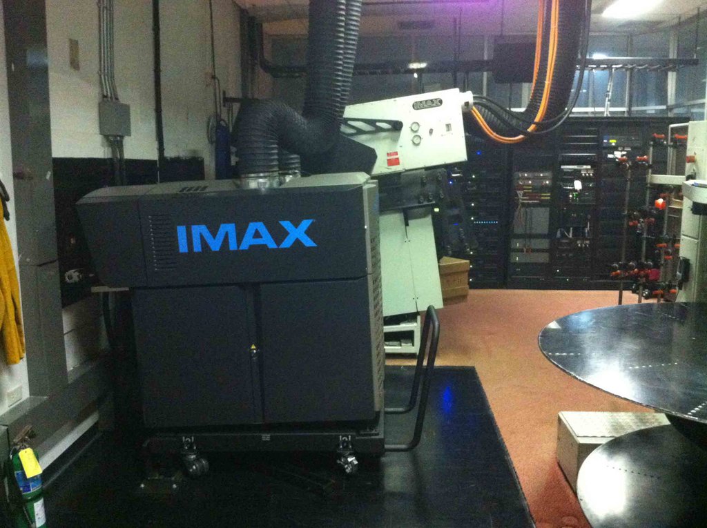 IMAX 3D Projection Room