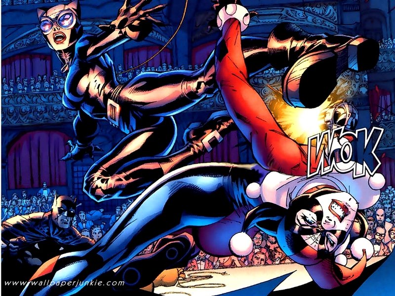 Catwoman-VS-Harley-Quinn-comic-b