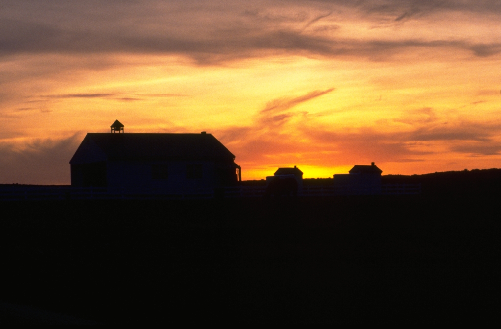 Amish School at Sunset.jpg