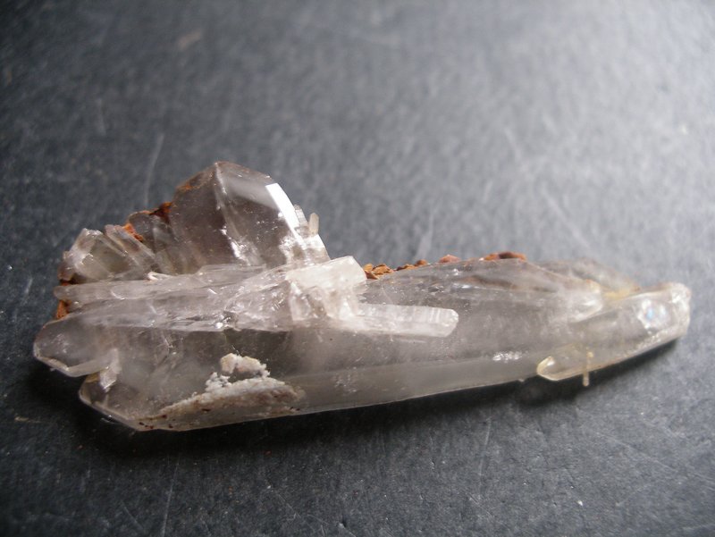 siderite sur quartz ( 6 cm ) La