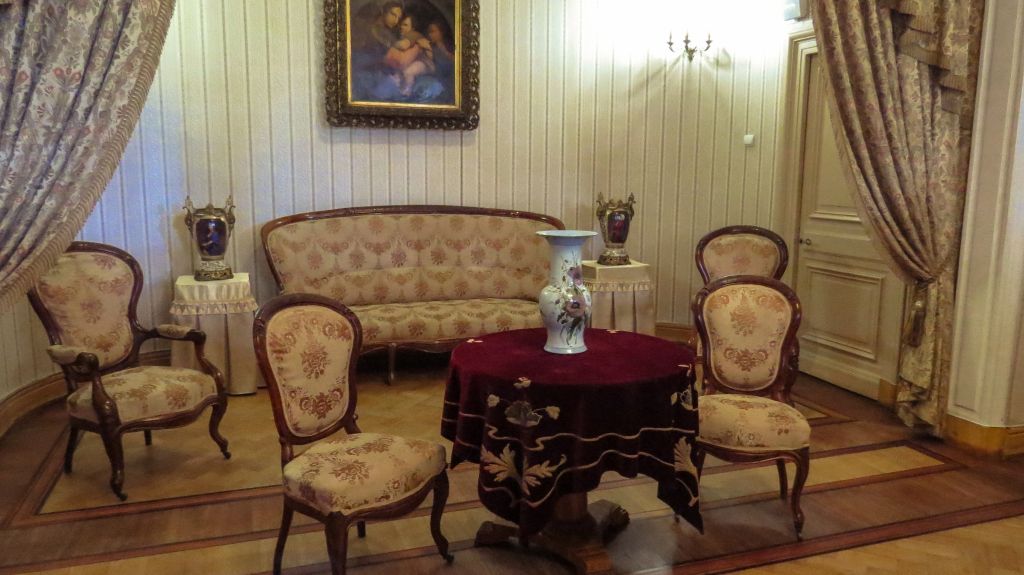 Массандра, Крым, дворец Александра, внутри дворца