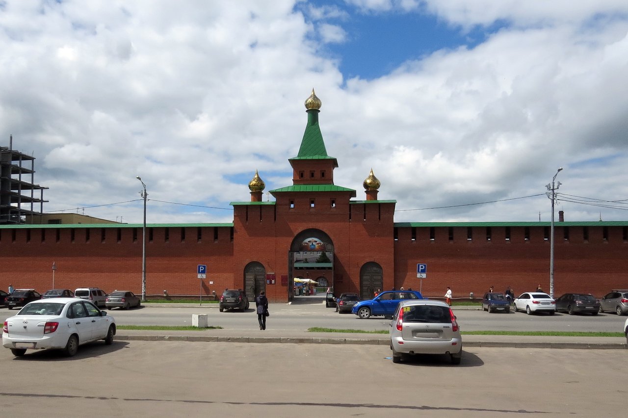 Царевококшайский кремль, Йошкар-Ола, Марий-Эл, пушки