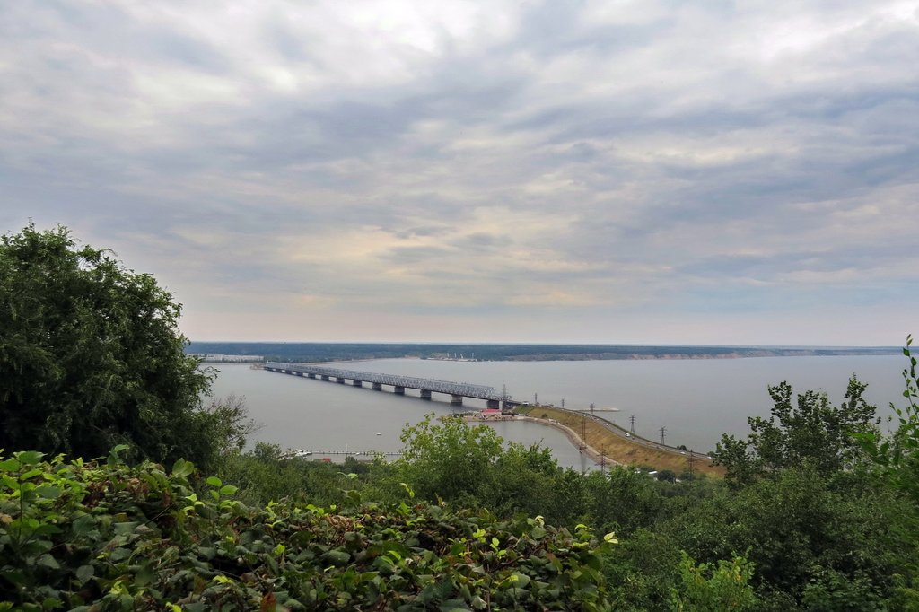 Императорский мост, Ульяновск, Волга