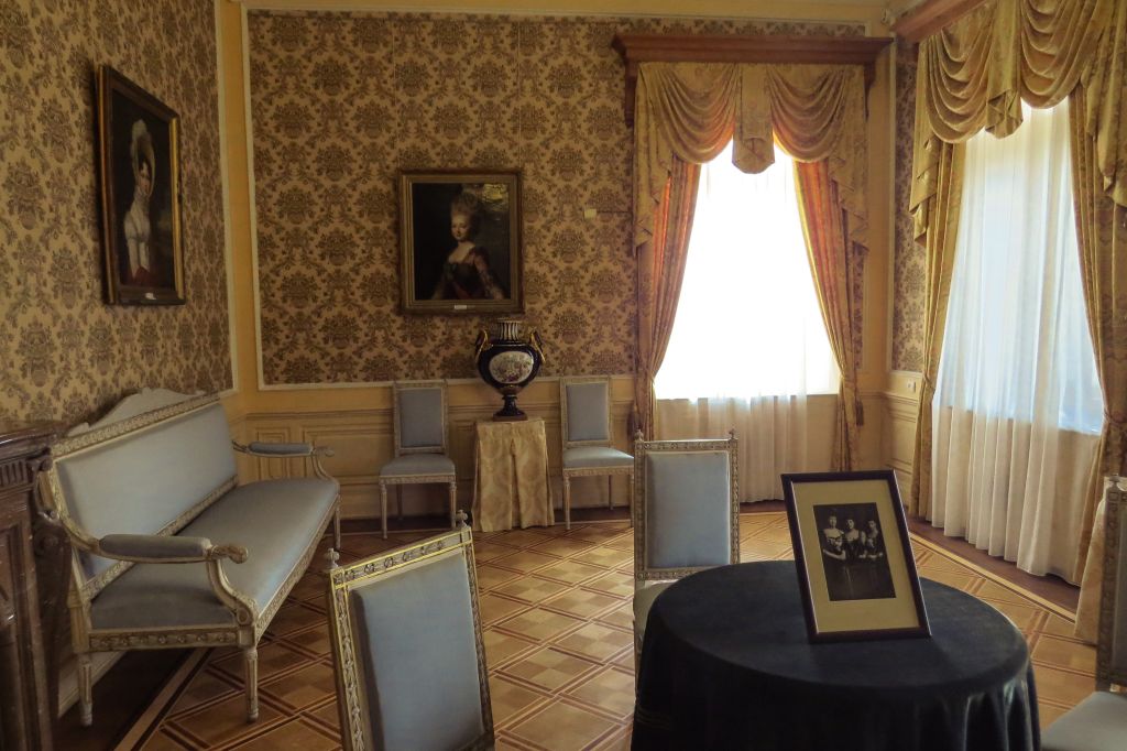 Массандра, Крым, дворец Александра, внутри дворца