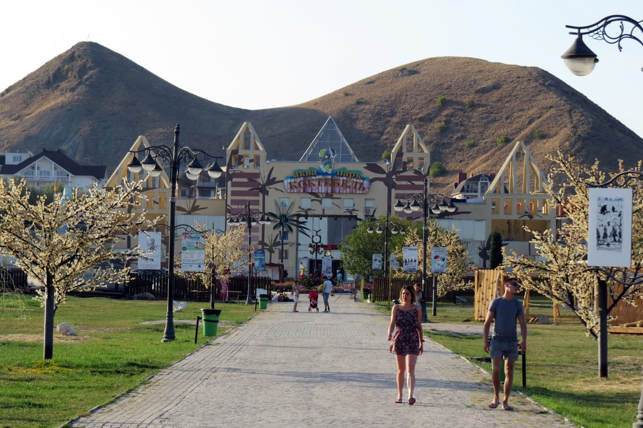Аквапарк,Коктебель, Крым, путешествие,  отдых в Крыму