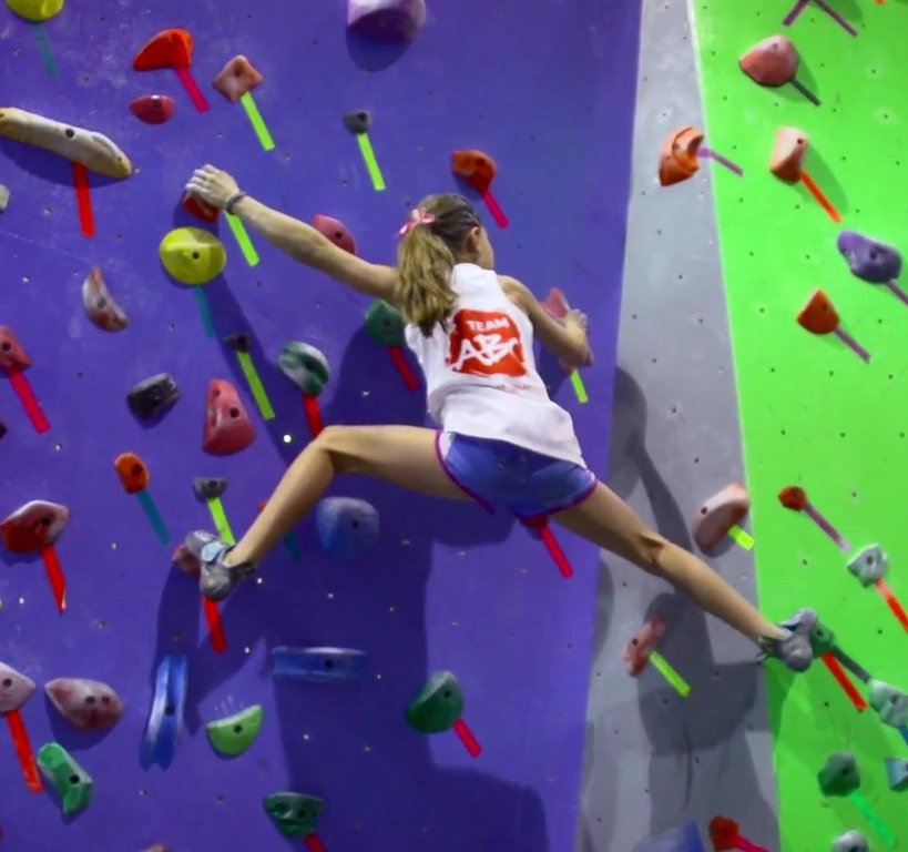 11-Year-Old Girl Shatters Climbi